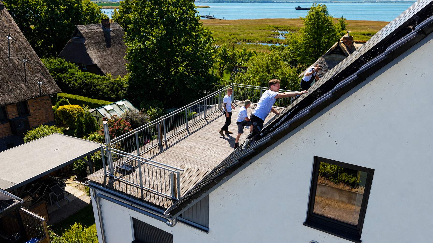 Referenzprojekt Solaranlage auf Einfamilienhaus